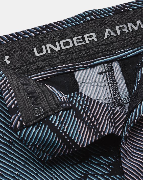 Men's UA Drive Printed Shorts in Black image number 4